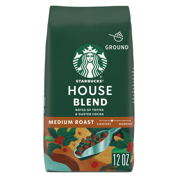 Café molido de tueste medio Starbucks House Blend