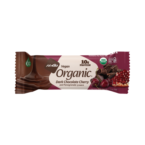 NuGo Organic Dark Chocolate Cherry Pomegranate Protein Bar