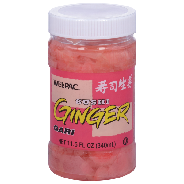Wel-Pac Sushi Ginger, Gari - Gingembre mariné premium
