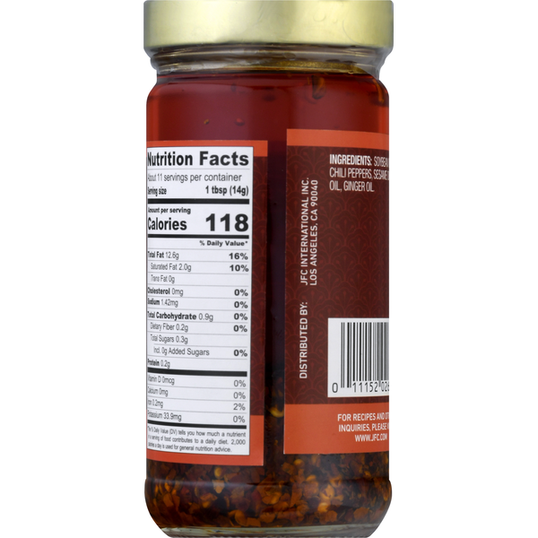 Huile de piment épicée Dynasty