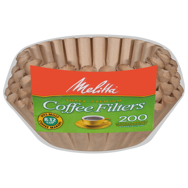 Melitta Super Premium Natural Brown Coffee Filters