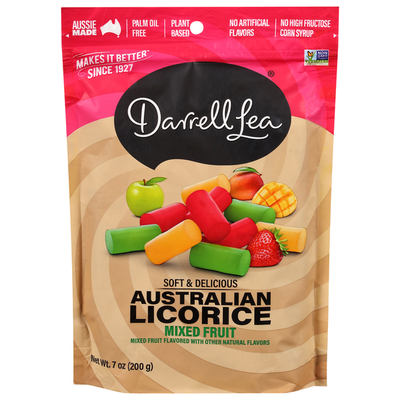 Darrell Lea Réglisse Australienne aux Fruits Mélangés