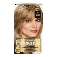 Color de Cabello Permanente L'Oreal, 8 Rubio Medio