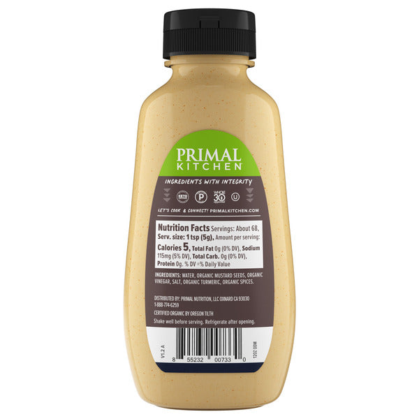 Mostaza Dijon Orgánica Primal Kitchen