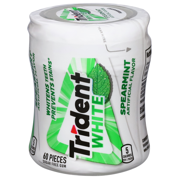Gomme à mâcher Trident Spearmint - Expérience de mastication rafraîchissante