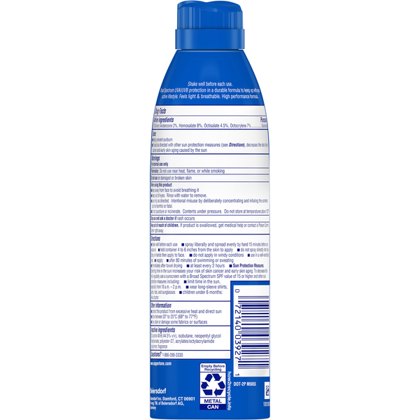 Spray solaire Coppertone Sport 4-en-1 Performance SPF 30