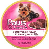 Paws Happy Life Porterhouse Flavor in Savory Juice