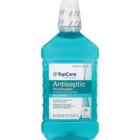 Enjuague bucal antiséptico TopCare - Menta azul