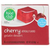 Dessert en gélatine à la cerise Food Club