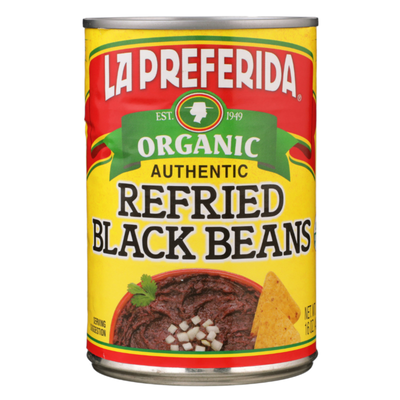 La Preferida Organic Refried Black Beans