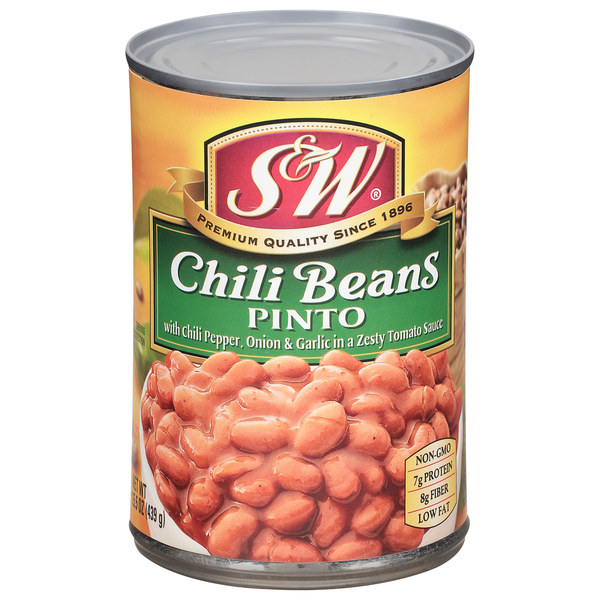 S&W Pinto Chili Beans - Premium Quality