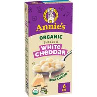 Annie's Organic Shells Pasta with White Cheddar