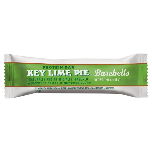 Barre protéinée Barebells au goût de tarte au citron vert