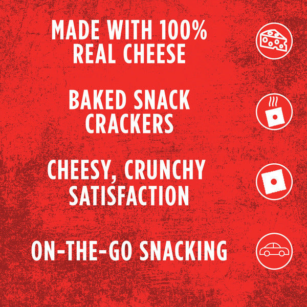 Cheez-It Crackers au Fromage Original - Portion Individuelle, 62 g
