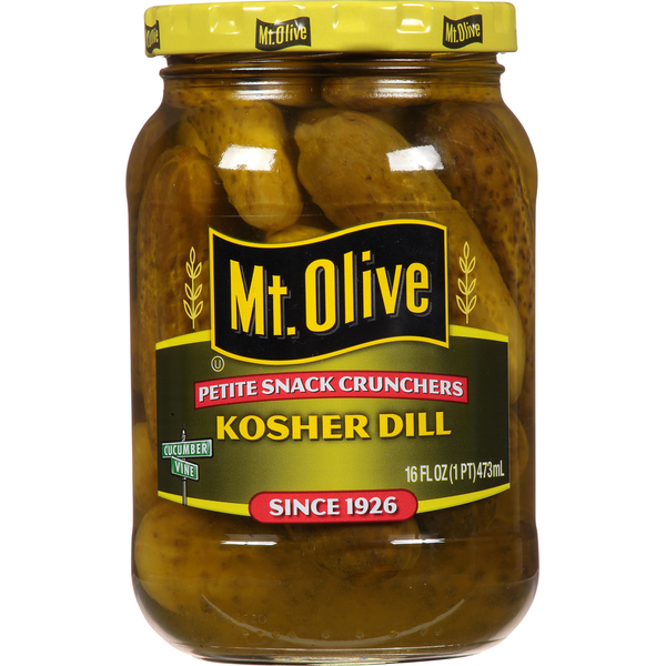 Mt. Olive Kosher Dill Petite Snack Crunchers Pickles