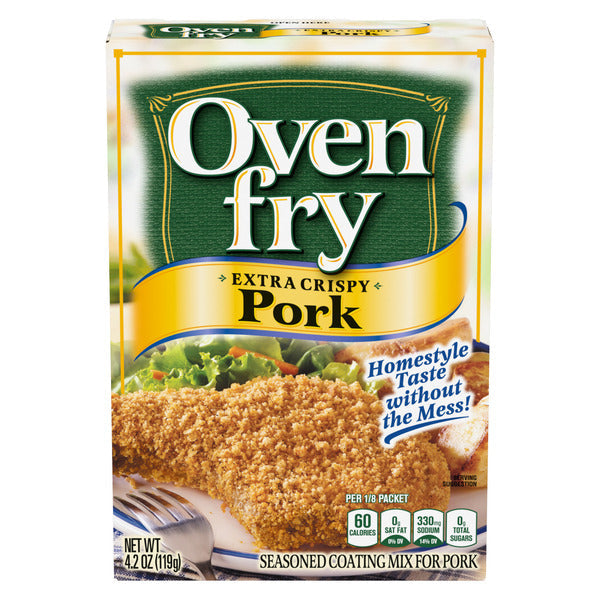 Mezcla de Rebozado Sazonado Extra Crujiente para Cerdo Oven Fry