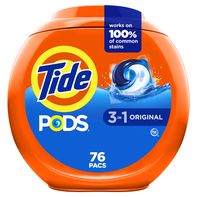 Tide Liquid Laundry Detergent Soap Pacs, Original