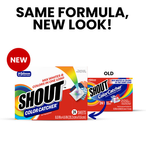 Hojas atrapadoras de tinte Shout®