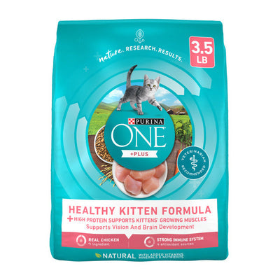 Purina ONE High Protein Natural Dry Kitten Food