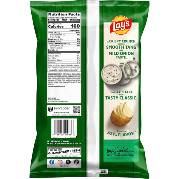 Lay's Sour Cream & Onion Potato Chips
