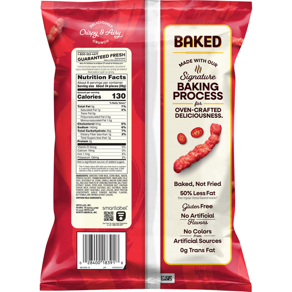 Cheetos Baked Cheese Flamin' Hot Flavor