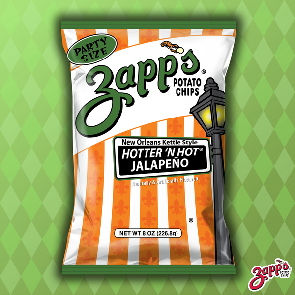 Zapp's Hotter 'N Hot Jalapeño Kettle Style Potato Chips