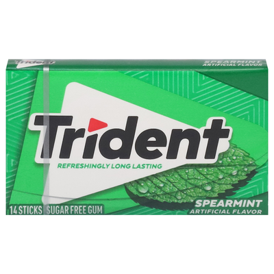 Trident Sugar Free Spearmint Gum