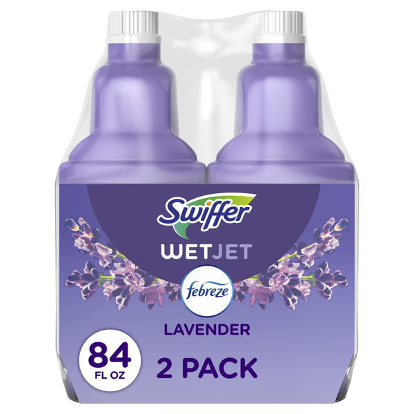Swiffer WetJet Liquid Floor Cleaner Refill - Lavender Vanilla Scent