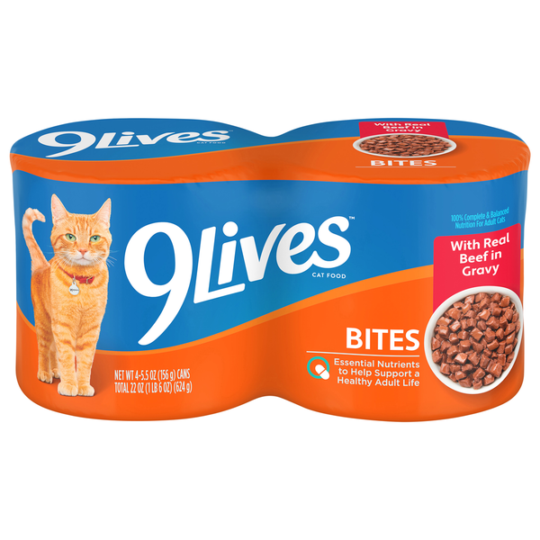 9Lives Bites Cat Food - Premium Nutrition for Your Feline Friend