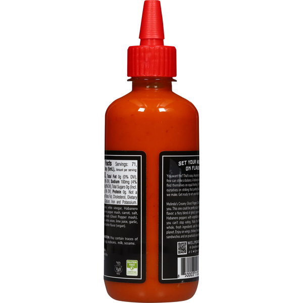 Sauce pour ailes de poulet crémeuse au piment fantôme de Melinda