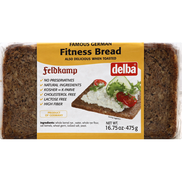 Pain Fitness Delba - Nourrissant et Délicieux