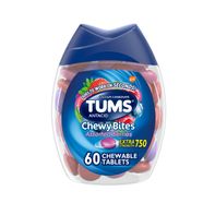 TUMS Chewy Bites Comprimés à Mâcher Antiacides