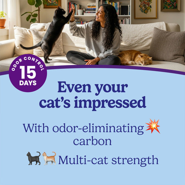 Fresh Step Odor Shield Multi Cat Clumping Litter