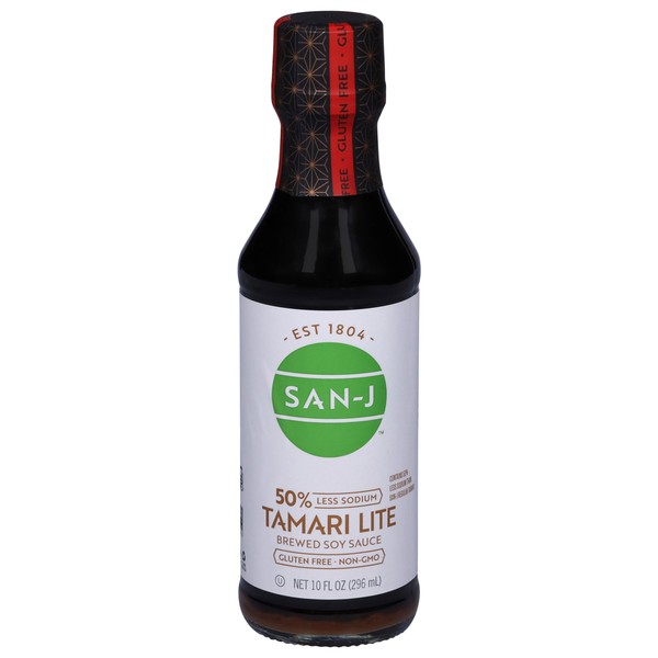 Sauce de soja San-J, Tamari Lite, 50 % moins de sodium