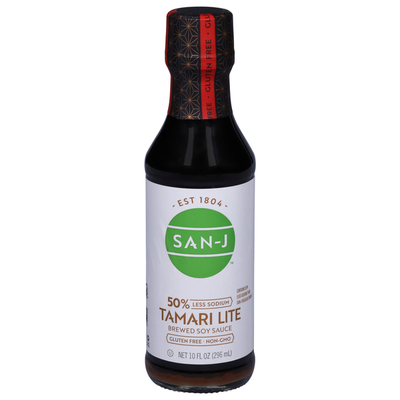 Sauce de soja San-J, Tamari Lite, 50 % moins de sodium