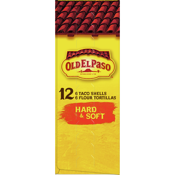 Coquilles à Taco et Tortillas de Farine Old El Paso - Dur et Souple