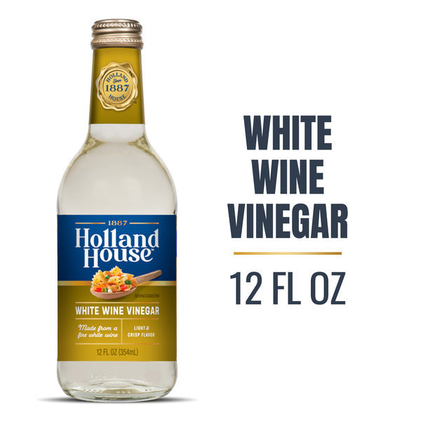 Vinagre de Vino Blanco Holland House, 12 FL oz