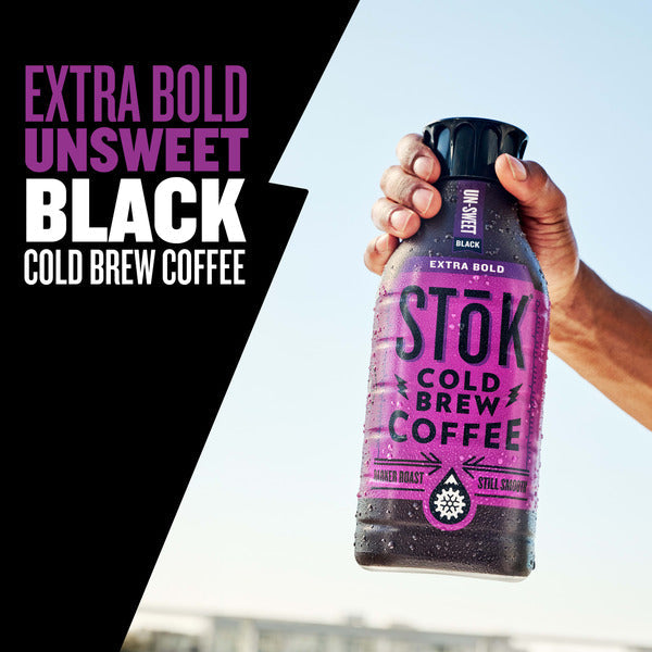 SToK Extra Bold Black Unsweetened Cold Brew Coffee, 48 fl oz