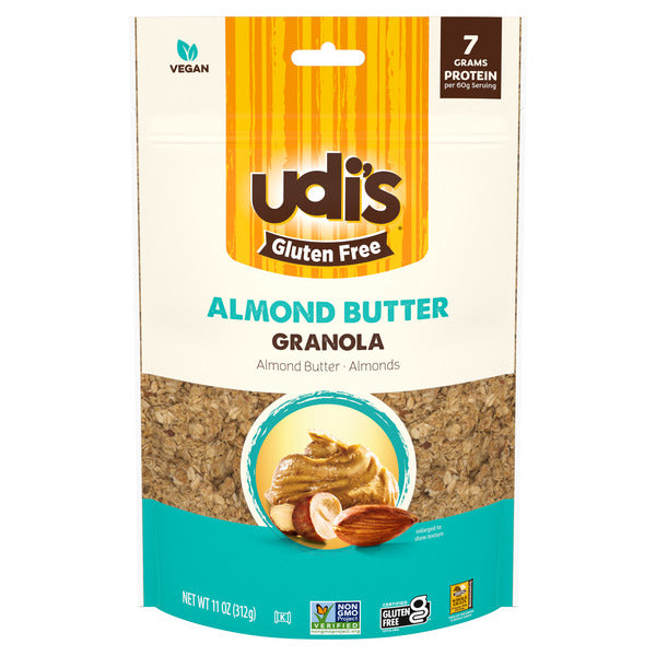 Granola au beurre d'amande sans gluten Udi's