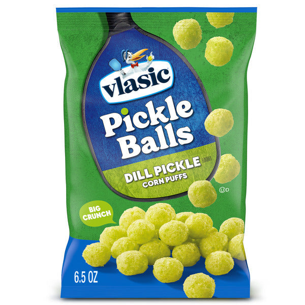 Puffs de maíz con sabor a pepinillo en vinagre Vlasic