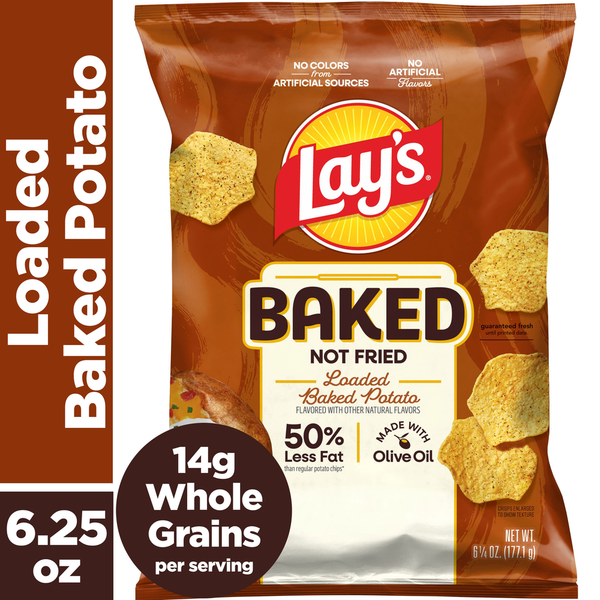 Chips de pommes de terre cuites au four Lay's Loaded