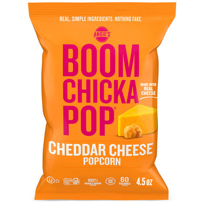 Palomitas de Maíz con Queso Cheddar de Angie's BOOMCHICKAPOP