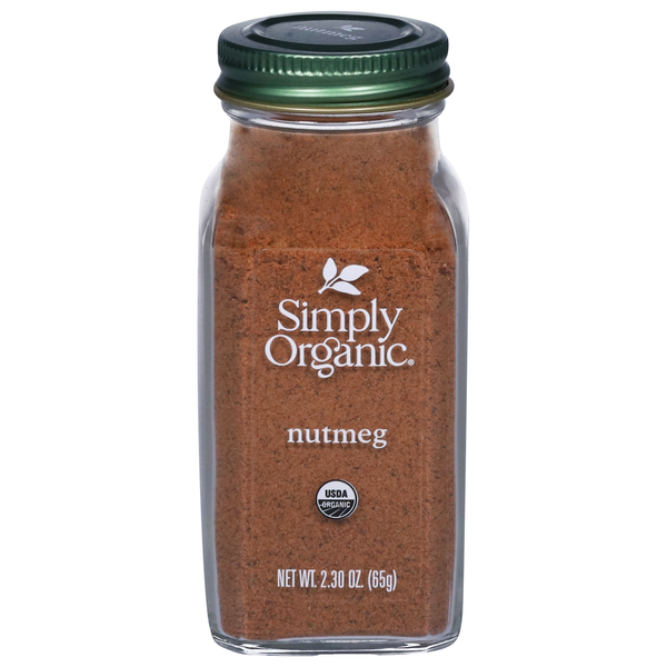 Noix de muscade biologique Simply Organic - Épice premium pour l'excellence culinaire