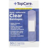 Bandages adhésifs antibactériens TopCare