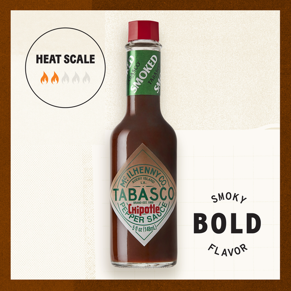 Sauce piquante Tabasco Chipotle - Expérience de saveur fumée