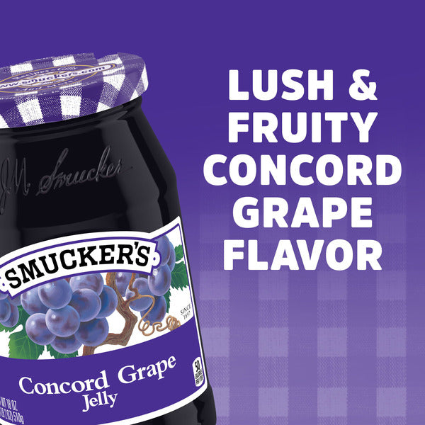 Jalea de Uva Concord de Smucker's - 18 Onzas de Pura Delicia