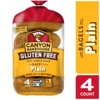 Bagels Sin Gluten Plain de Canyon Bakehouse