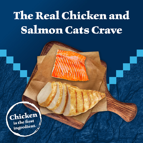 Blue Buffalo Wilderness Delights Nourriture Humide pour Chats - Poulet & Saumon