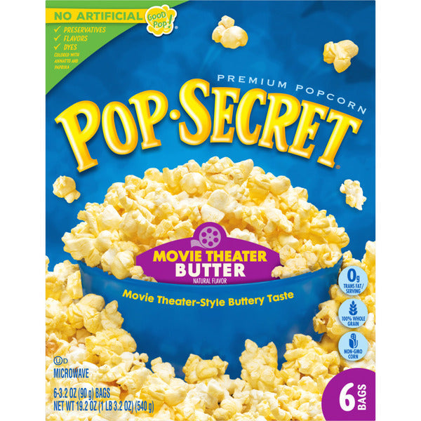 Pop Secret Popcorn au Beurre de Cinéma