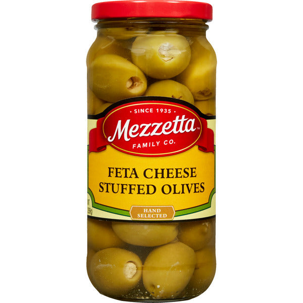 Aceitunas Rellenas de Queso Feta Mezzetta